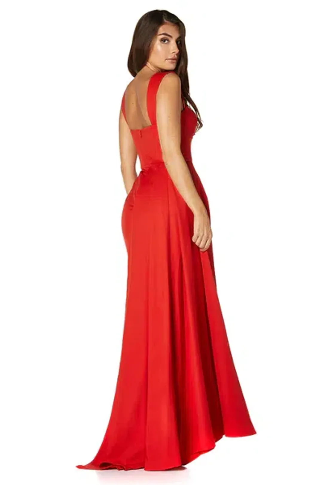 Jarlo London Melody Sweetheart Dress Red Size 8  for rent on The Volte - main image
