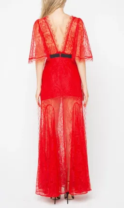 Alice McCall Look Good Feel Good Gown Red Size 6 for rent on The Volte - image 2
