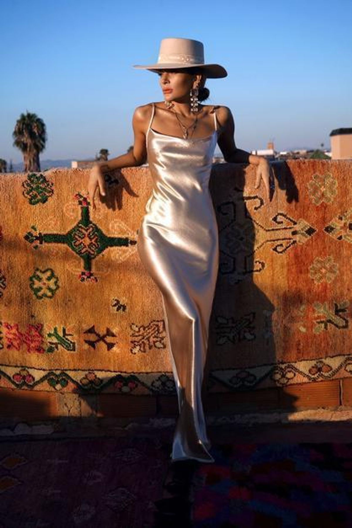 Rat & Boa Lumina Slip Dress for rent on The Volte - main image