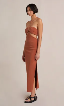 Bec & Bridge Alba Dress Terracotta Size 10 for rent on The Volte - image 3