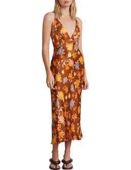 Bec & Bridge Valentina Midi Dress Print Size 8 for rent on The Volte - image 1