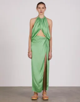 Anna Quan Elyse Dress in Apple Green Size 8 for rent on The Volte - image 1
