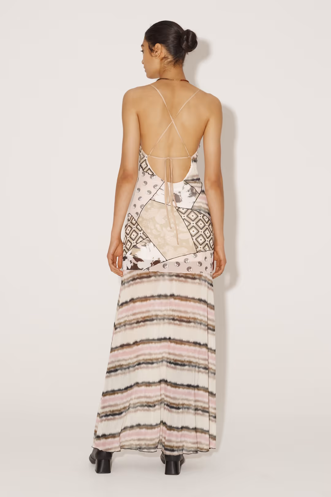 Hansen & Gretel Lopez Dress Patchwork Size XS for rent on The Volte - main image