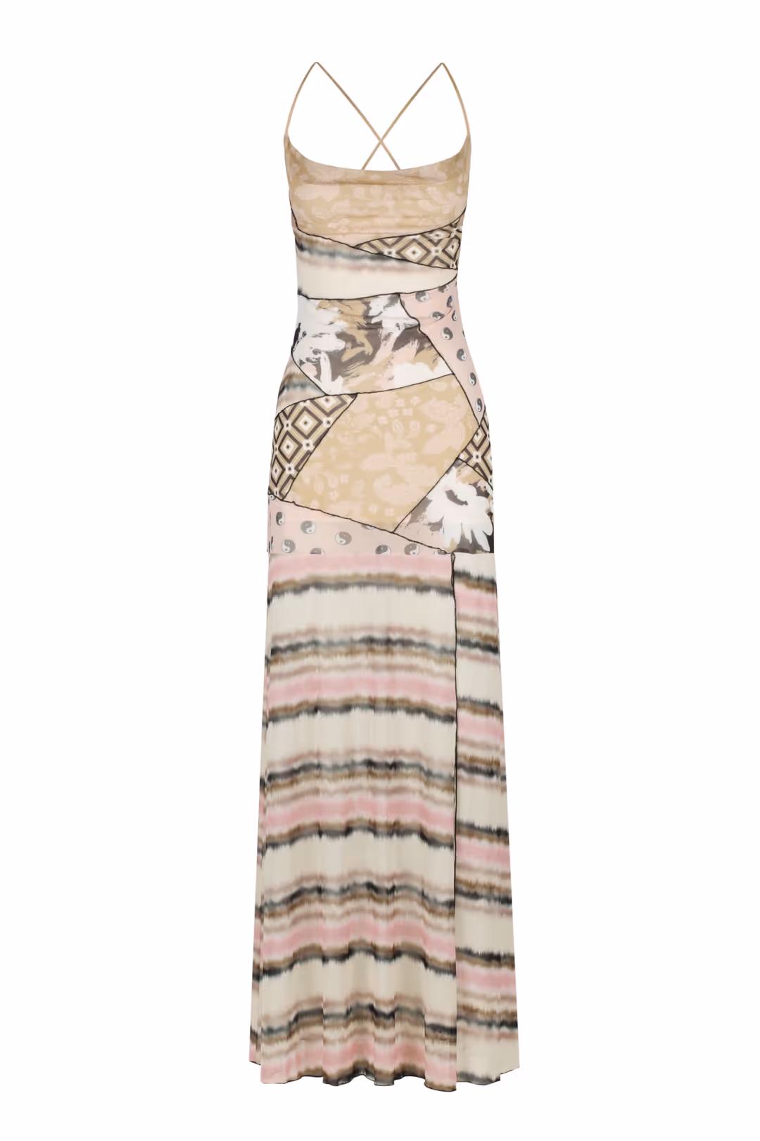 Hansen & Gretel Lopez Dress Patchwork Size XS for rent on The Volte - main image