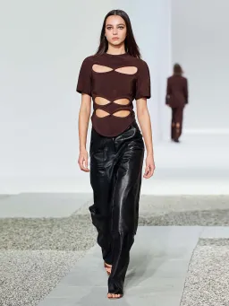 Christopher Esber Infinity Multi Loop Top Brown Size 6 for rent on The Volte - image 1