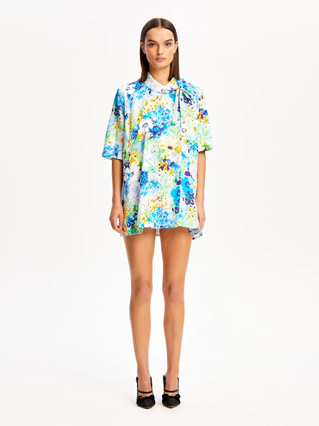 Alice McCall Midnight Radio Coat Citrus Print Size 8 for rent on The Volte - main image
