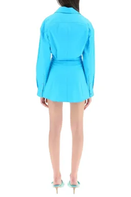 Jacquemus La robe Baunhilha Mini Dress Blue Size 36 / AU 6 for rent on The Volte - image 3