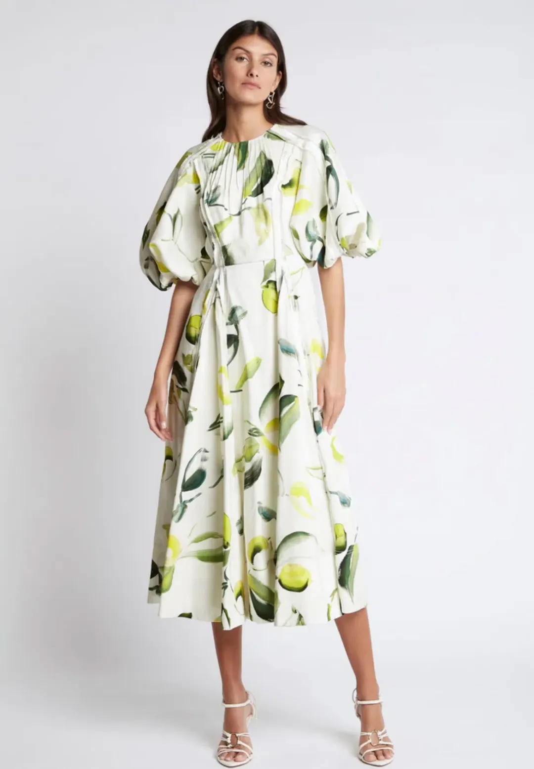 Aje Zest Midi Dress  for rent on The Volte - main image