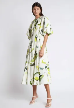 Aje Zest Midi Dress  for rent on The Volte - image 4
