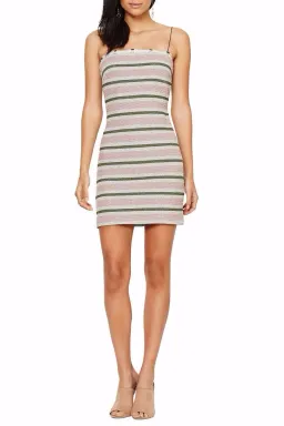 Bec & Bridge Icebergs Mini Dress Pink Multi Size 10 for rent on The Volte - image 1