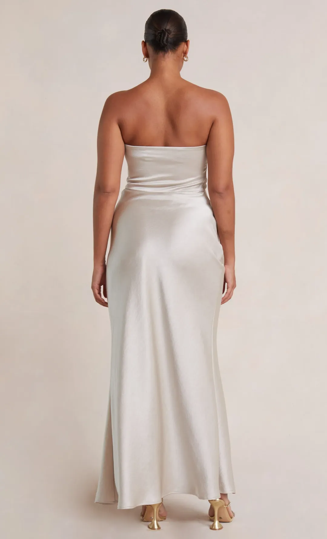 Bec & Bridge Dreamer Strapless Dress Sand Size 8  for rent on The Volte - main image