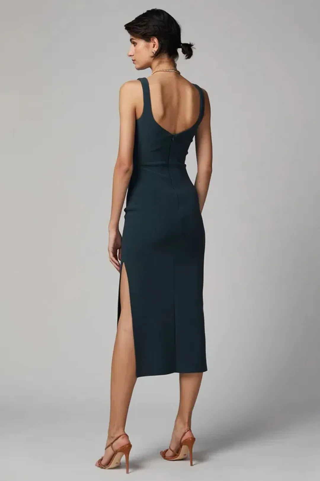 Bec and Bridge Joelle Midi Dress Fern Size 8 for rent on The Volte - main image