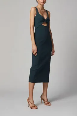 Bec and Bridge Joelle Midi Dress Fern Size 8 for rent on The Volte - image 1