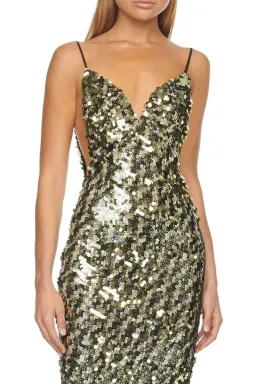 Eliya The Label Krystal Dress Sequin Size 6 for rent on The Volte - image 2