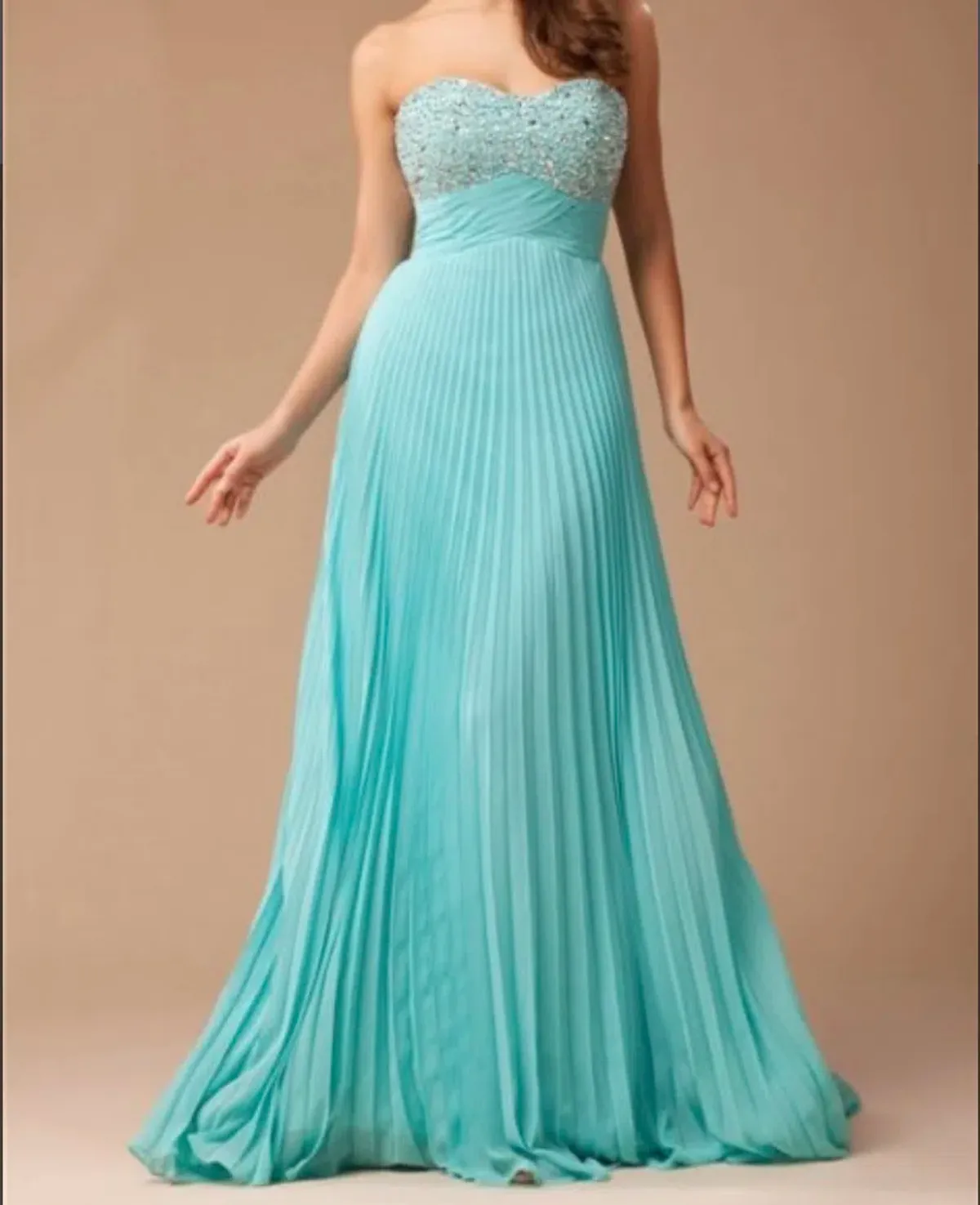 Allure Strapless Formal Dress for rent on The Volte - main image