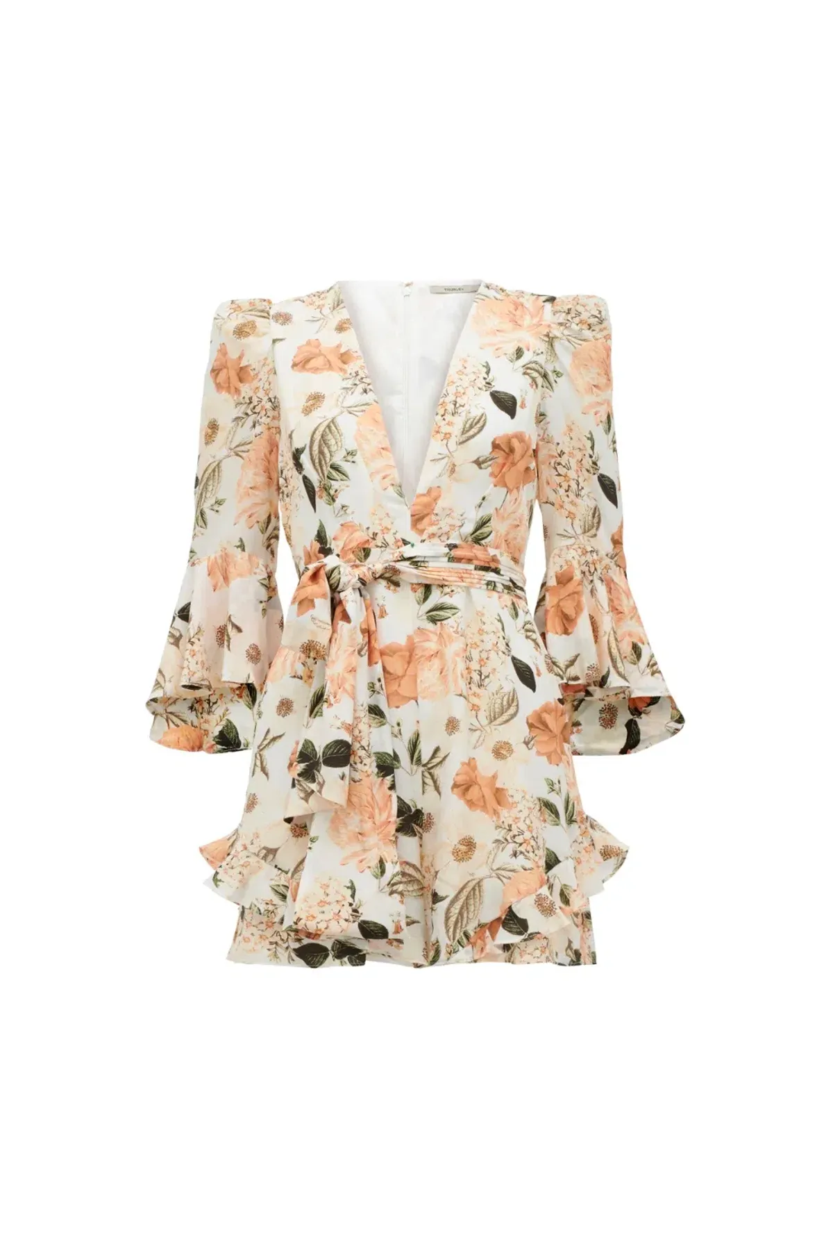 Thurley Rendezvous Playsuit Floral Print Size 10 for rent on The Volte - main image