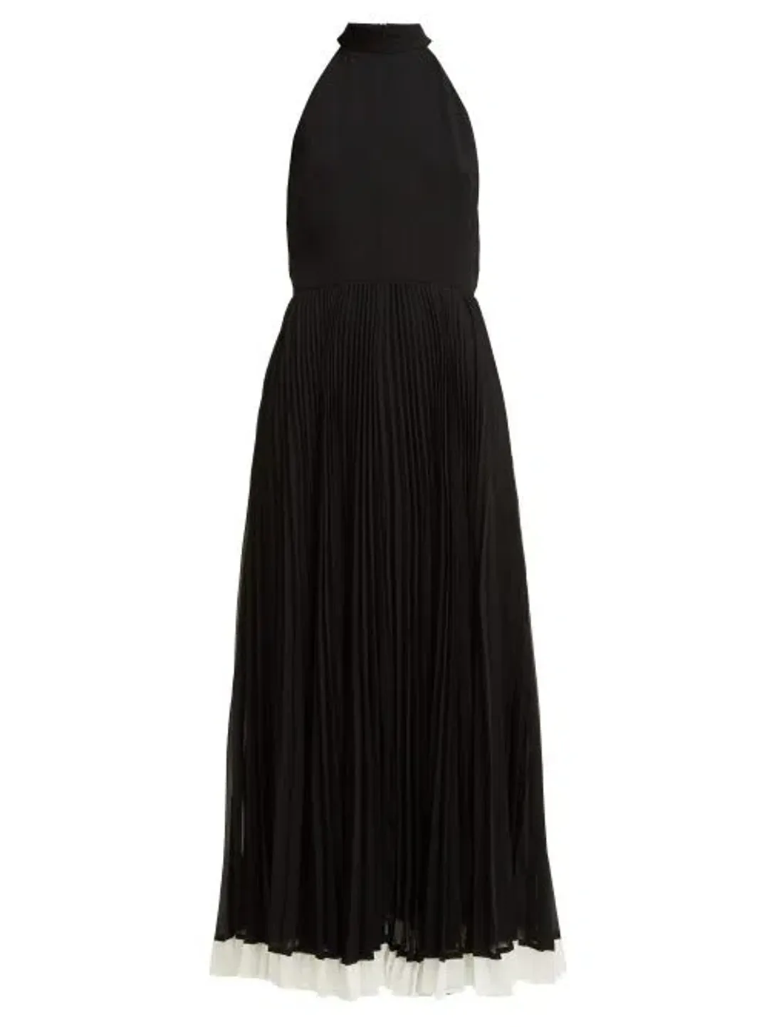 Zimmermann Sunray Belted Pleated Chiffon Midi Dress Size 0 for rent on The Volte - main image