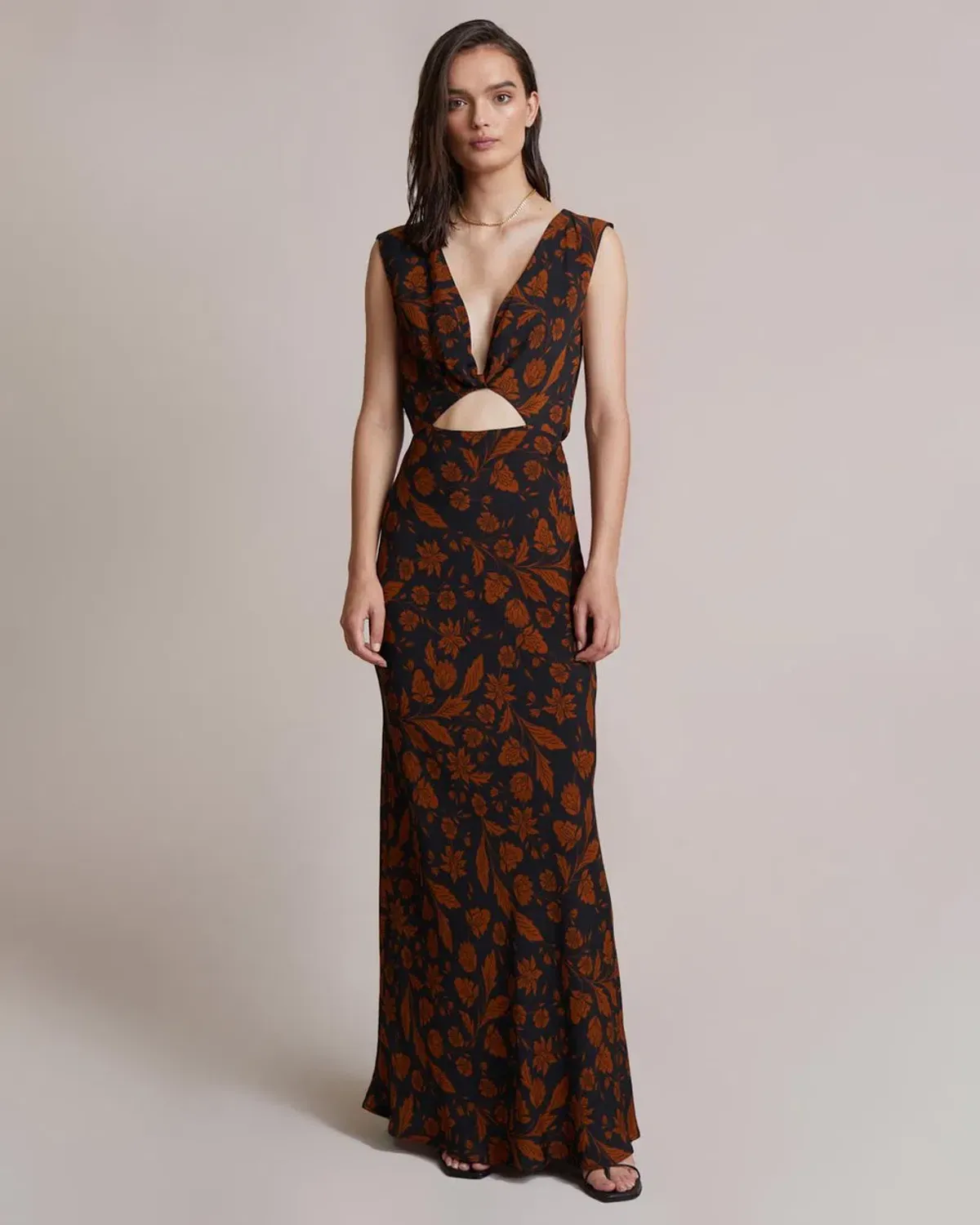Bec & Bridge Casabel Maxi Dress Print Size 6 for rent on The Volte - main image