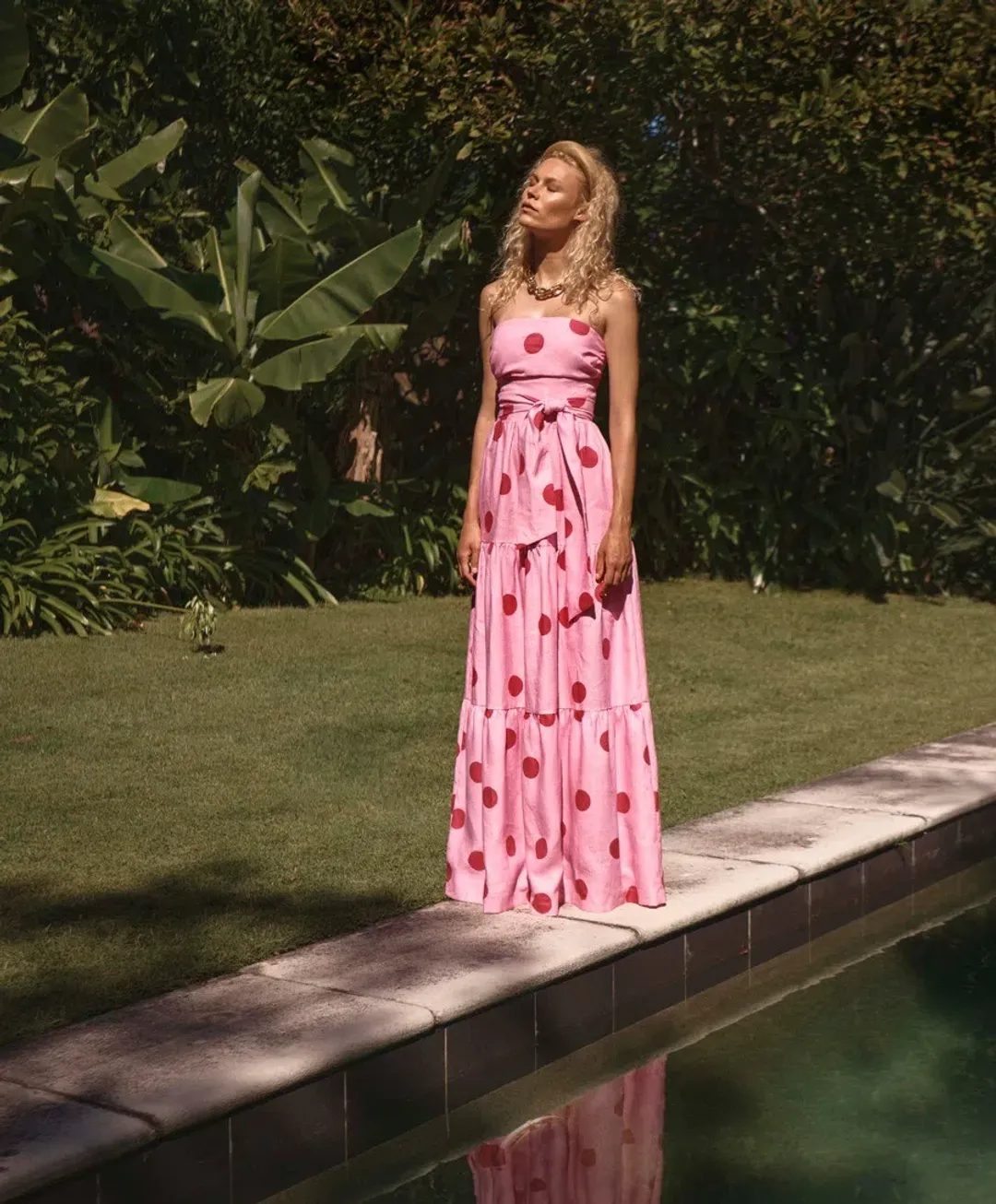 Rebecca Vallance Dalia Maxi Dress Print Size 14 for rent on The Volte - main image