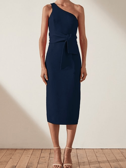 Shona Joy Bryant One Shoulder Midi dress Size 6 for rent on The Volte - image 1