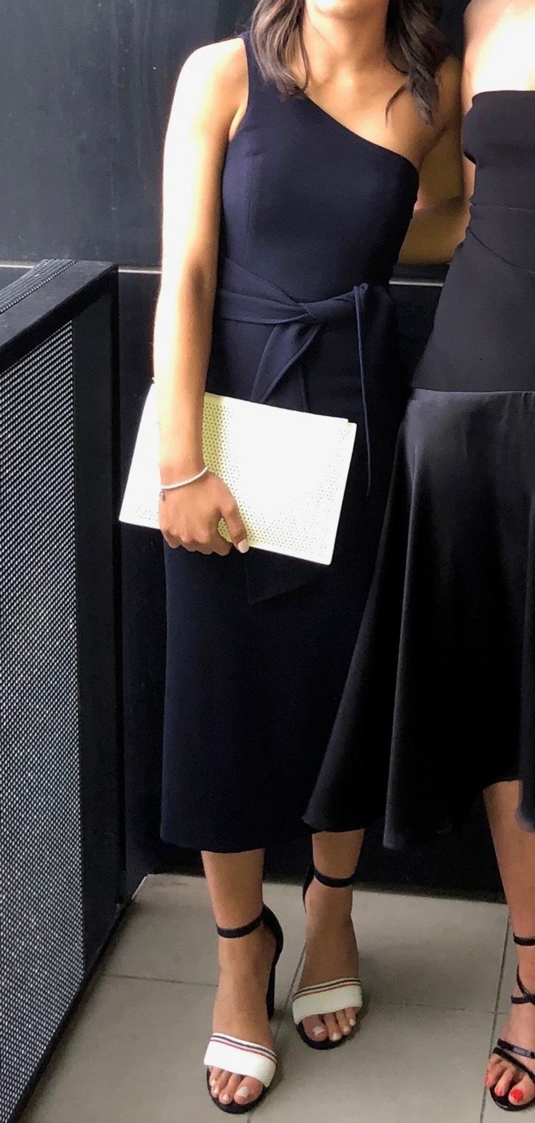 Shona Joy Bryant One Shoulder Midi dress Size 6 for rent on The Volte - main image