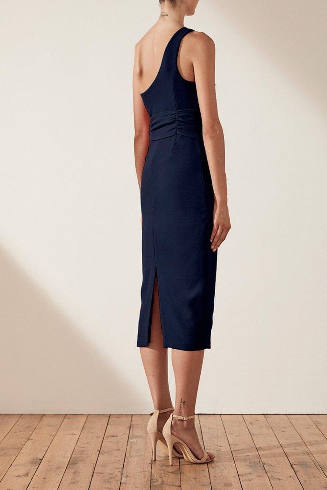 Shona Joy Bryant One Shoulder Midi dress Size 6 for rent on The Volte - main image