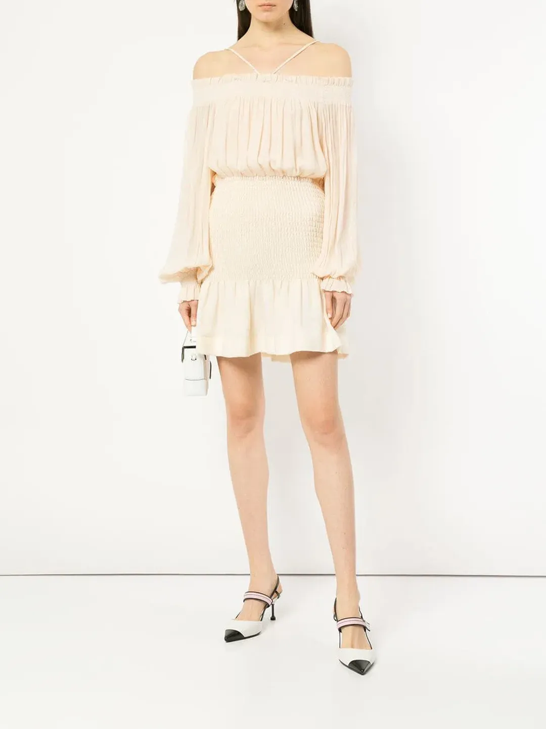 Alice McCall You're The Best Beige Dress Beige Size 10 for rent on The Volte - main image