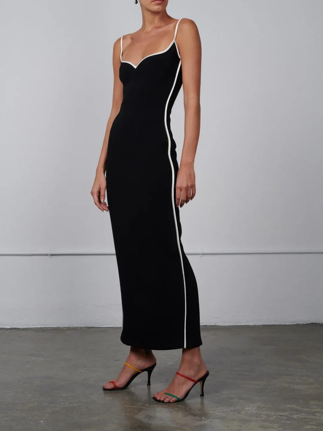 Paris Georgia Heart Dress Black Size S for rent on The Volte - main image
