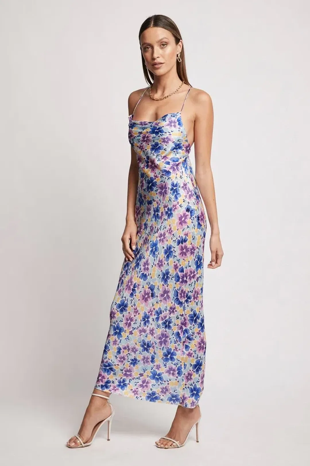 Sofia the Label Isabelle Slip Dress Print Size 8 for rent on The Volte - main image