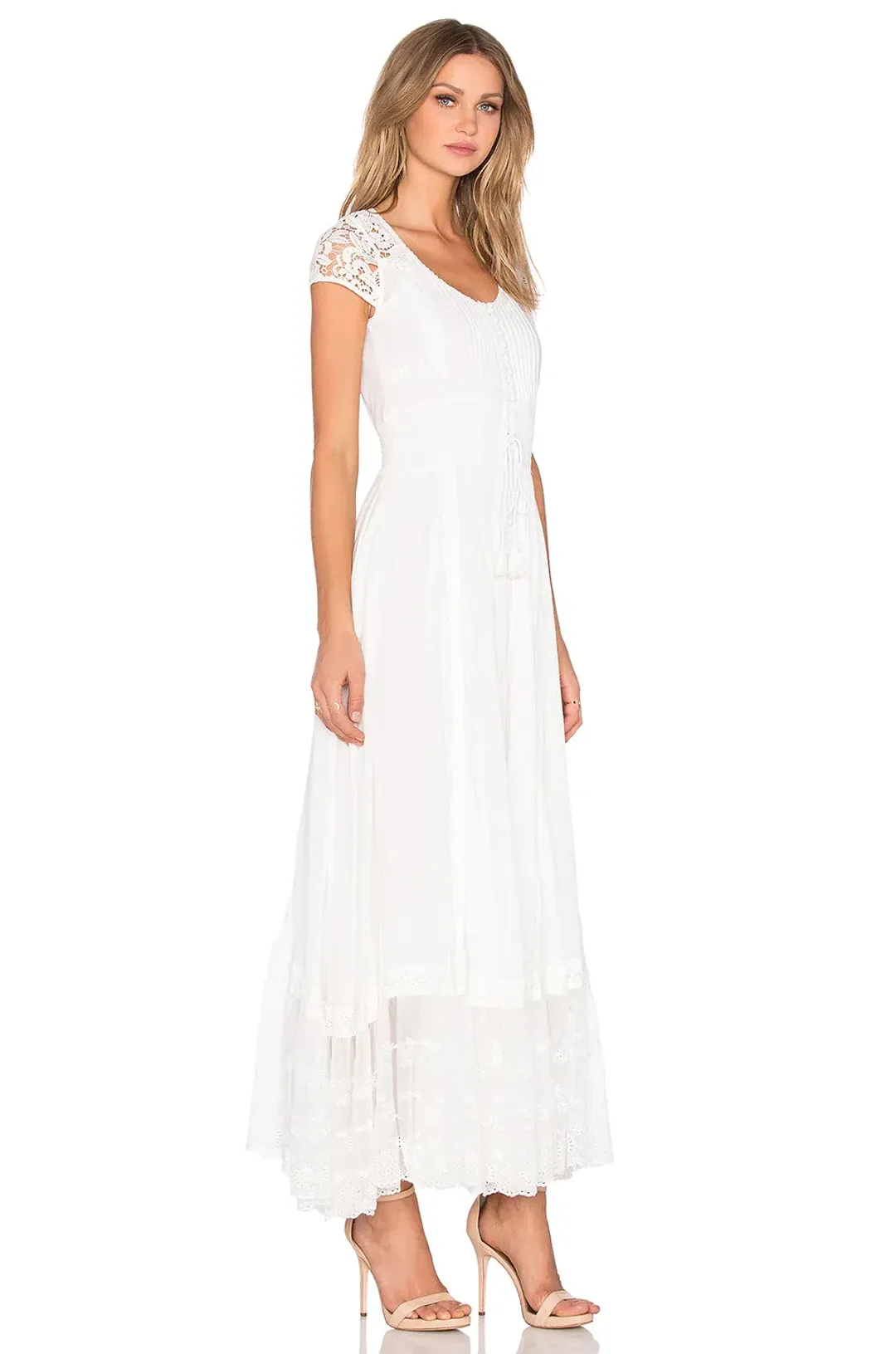 Spell Wild Belle Gown White Size S for rent on The Volte - main image