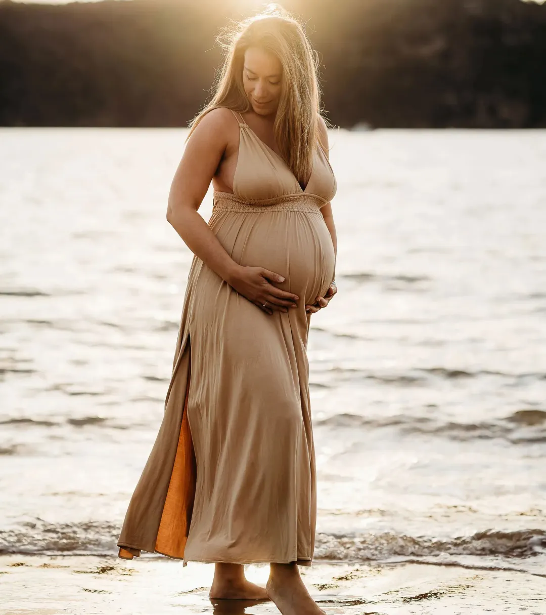 We Are Reclamation 'Everyday Is Joy' Slip Dress Nude - One Size Fits Most (XS-XXXL) for rent on The Volte - main image