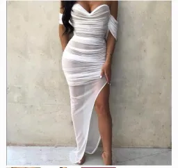 Love Nookie Dita Mesh Gown White Size S for rent on The Volte - image 3
