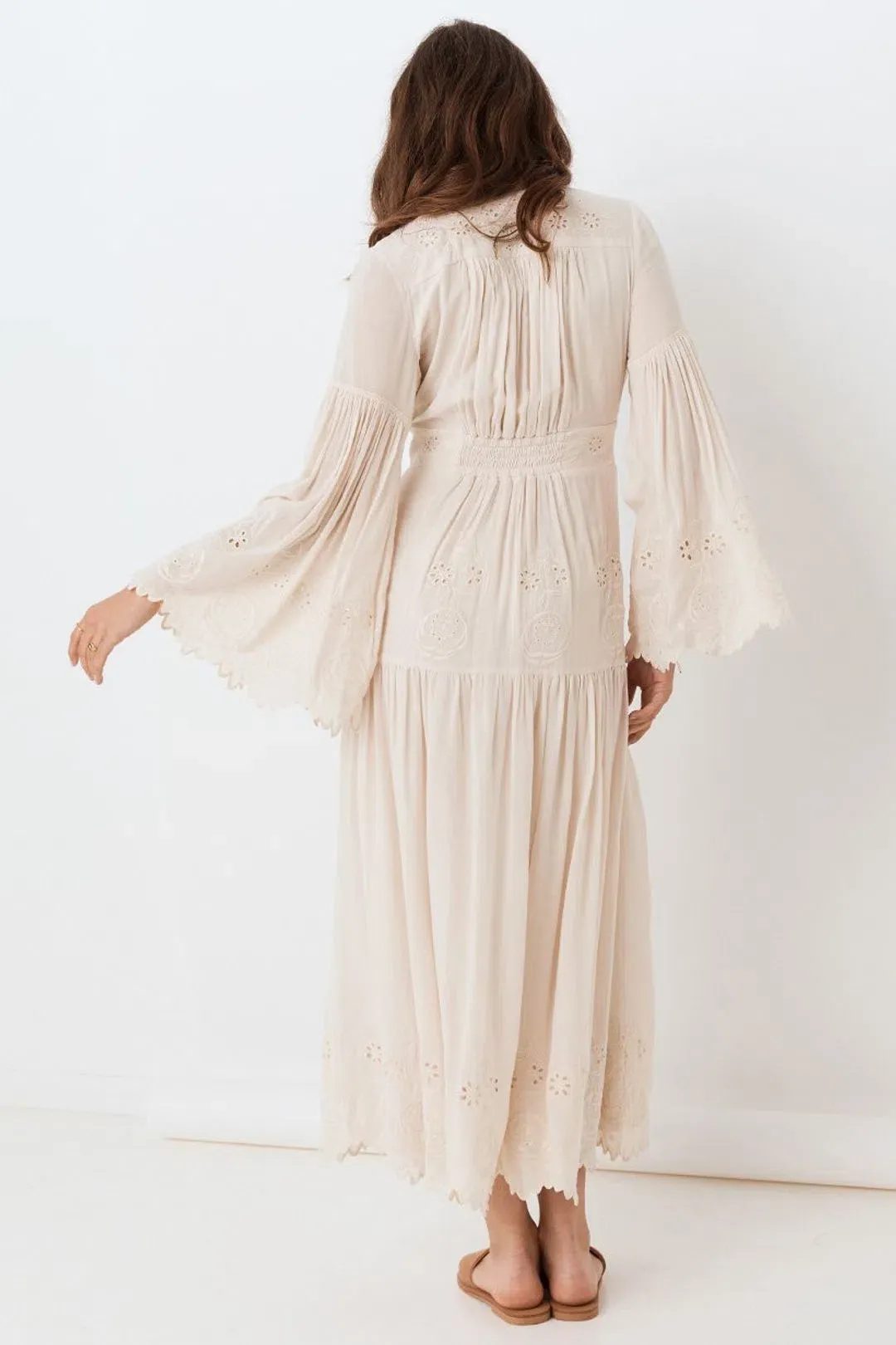 Spell Imogen Gown Cream Size M for rent on The Volte - main image