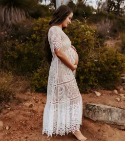 Spell & The Gypsy Rhiannon Gown Cream Size XS for rent on The Volte - image 10