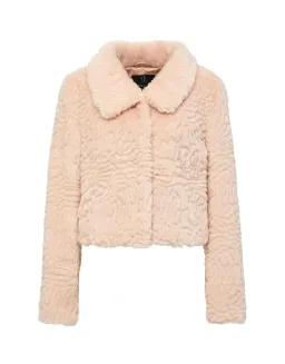 Unreal Fur Lily Jacket Peach Size 8 for rent on The Volte - image 3