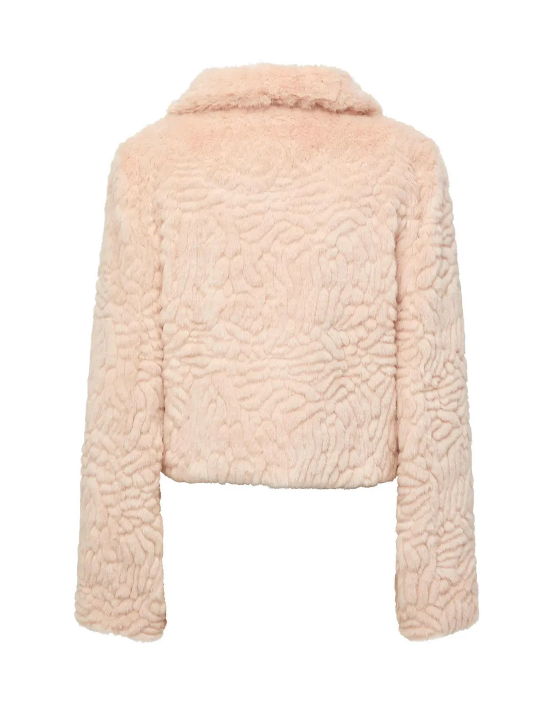 Unreal Fur Lily Jacket Peach Size 8 for rent on The Volte - main image