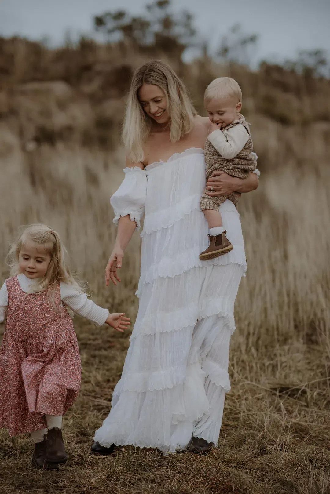 Rooh Collective Esha II Maxi Dress White Size L/AU 10 for rent on The Volte - main image