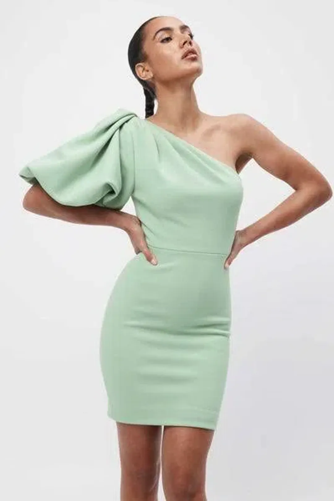 Mossman One Desire Dress Spearmint Size 8  for rent on The Volte - main image
