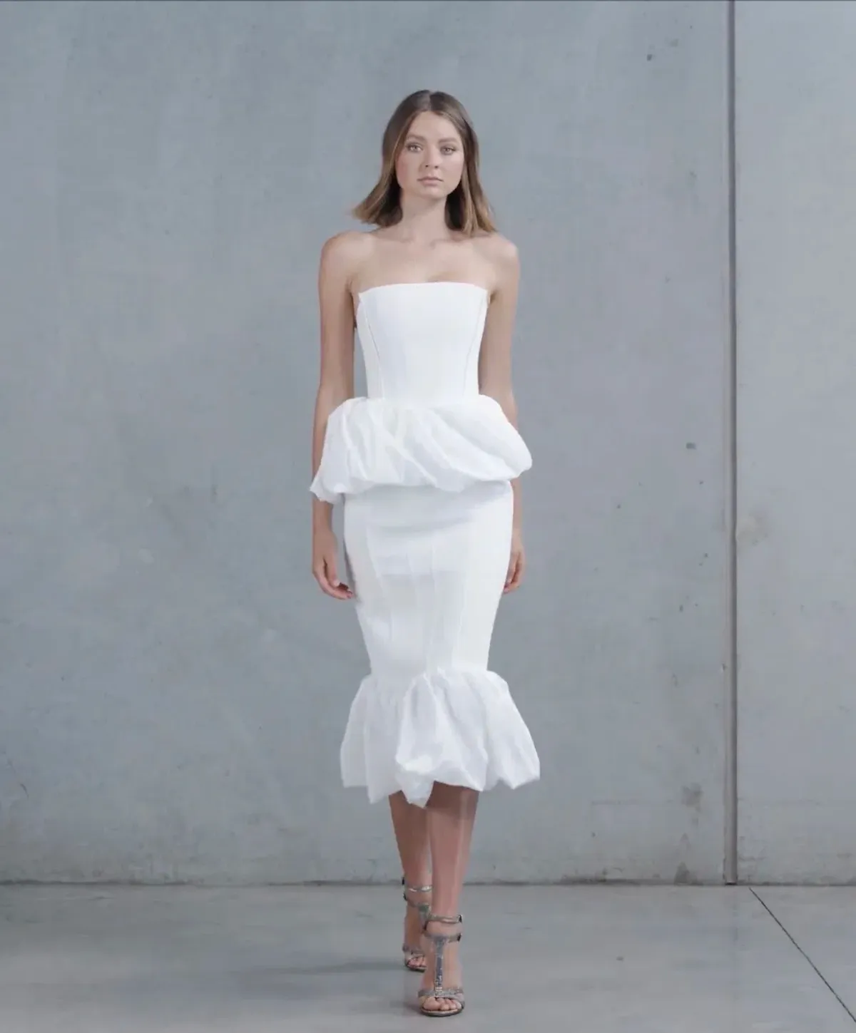 Toni Maticevski Reside Bubble Bustier and Vindicate Skirt Set Size  10 for rent on The Volte - main image