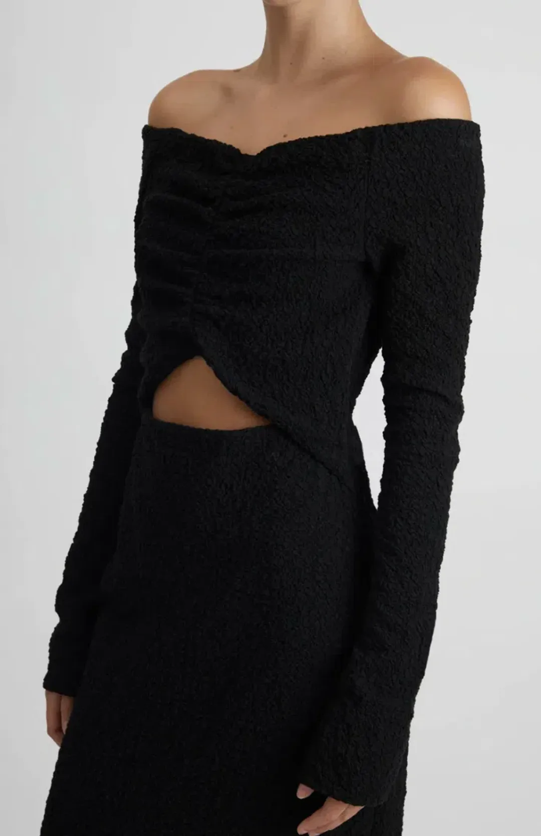 Camilla and Marc Minerva Dress Black Size 8  for rent on The Volte - main image