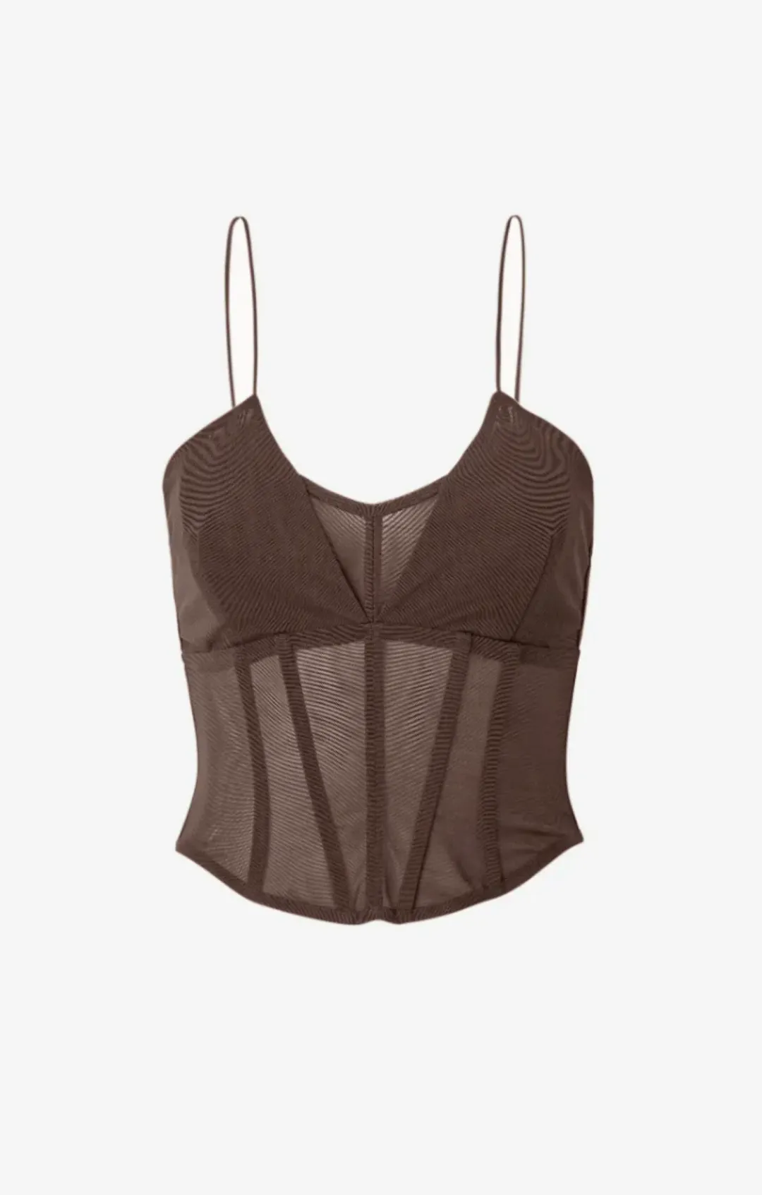 Viktoria and Woods The Sigma Bustier Brown Size 8 for rent on The Volte - main image