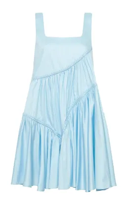 Aje Casabianca Sleeveless Braided Dress Ice Blue Size 14  for rent on The Volte - image 5