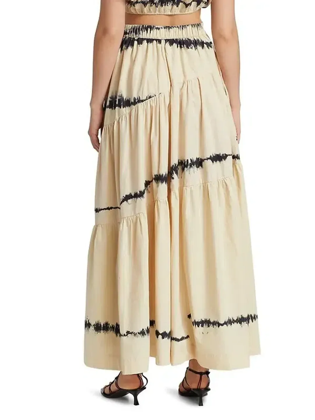 SWF Abode Crop & Skirt Set Cream Size 8 for rent on The Volte - main image