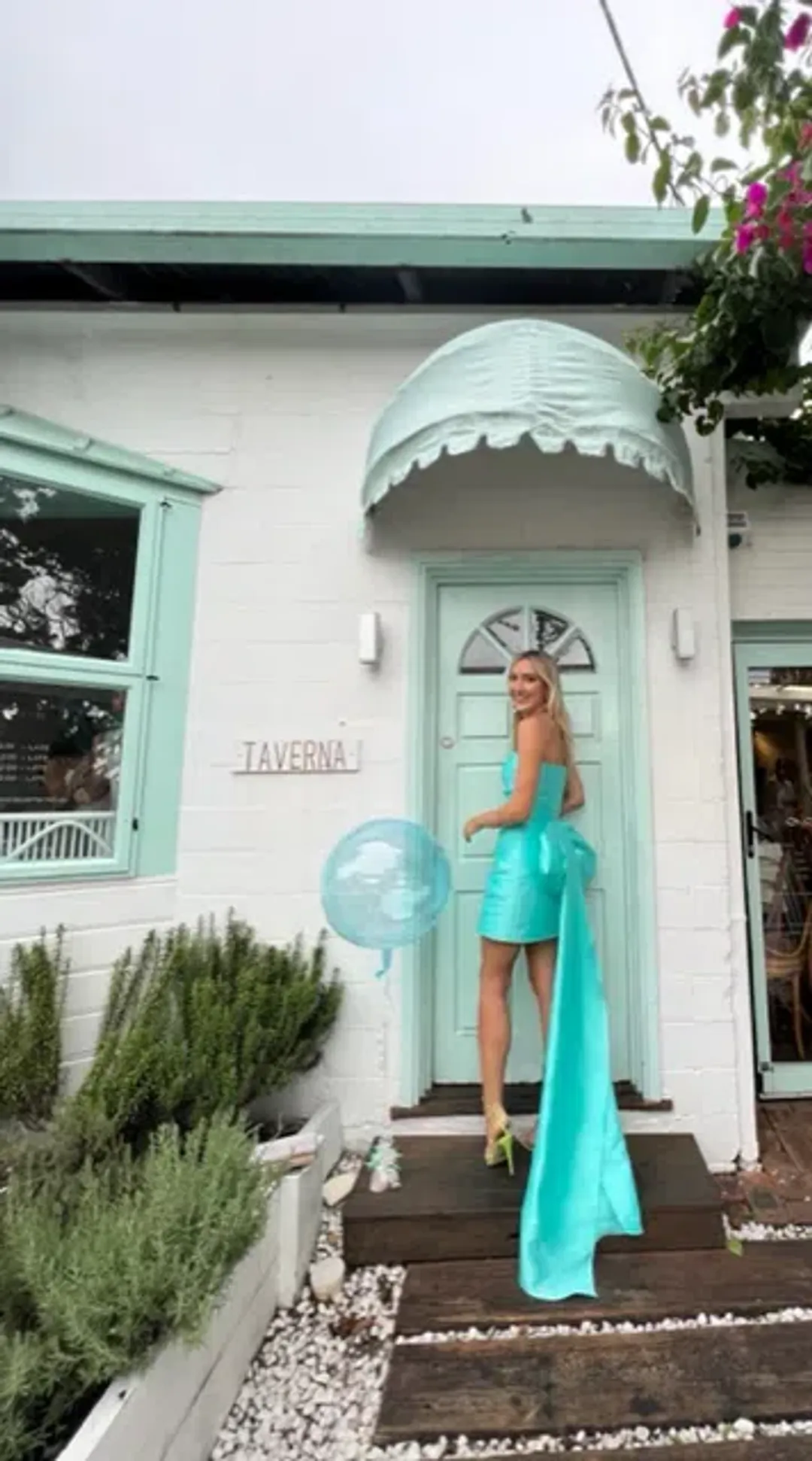 Kyha Studios Fifi Dress Aqua Size 3 / Au 6  for rent on The Volte - main image