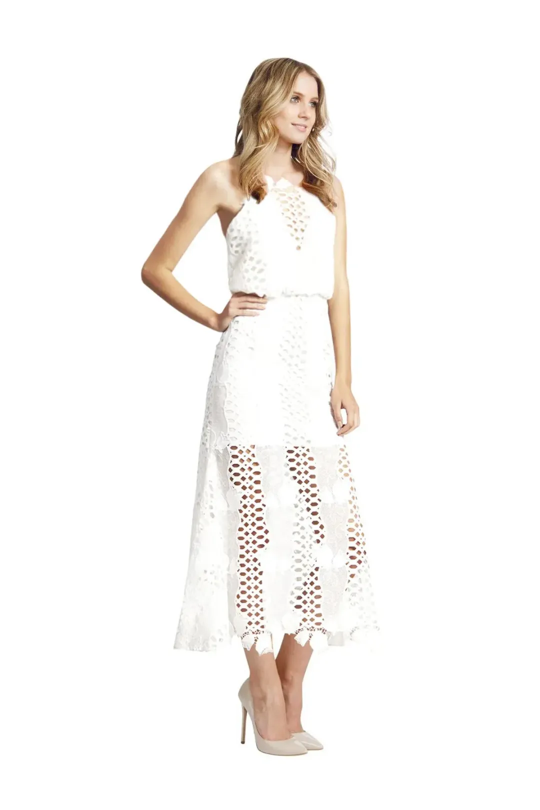 Alice McCall Lovelight Dress White Size 8 for rent on The Volte - main image