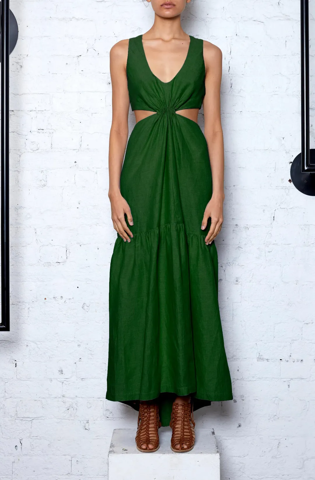 Kitx Evolve Dress Green Size 6 for rent on The Volte - main image