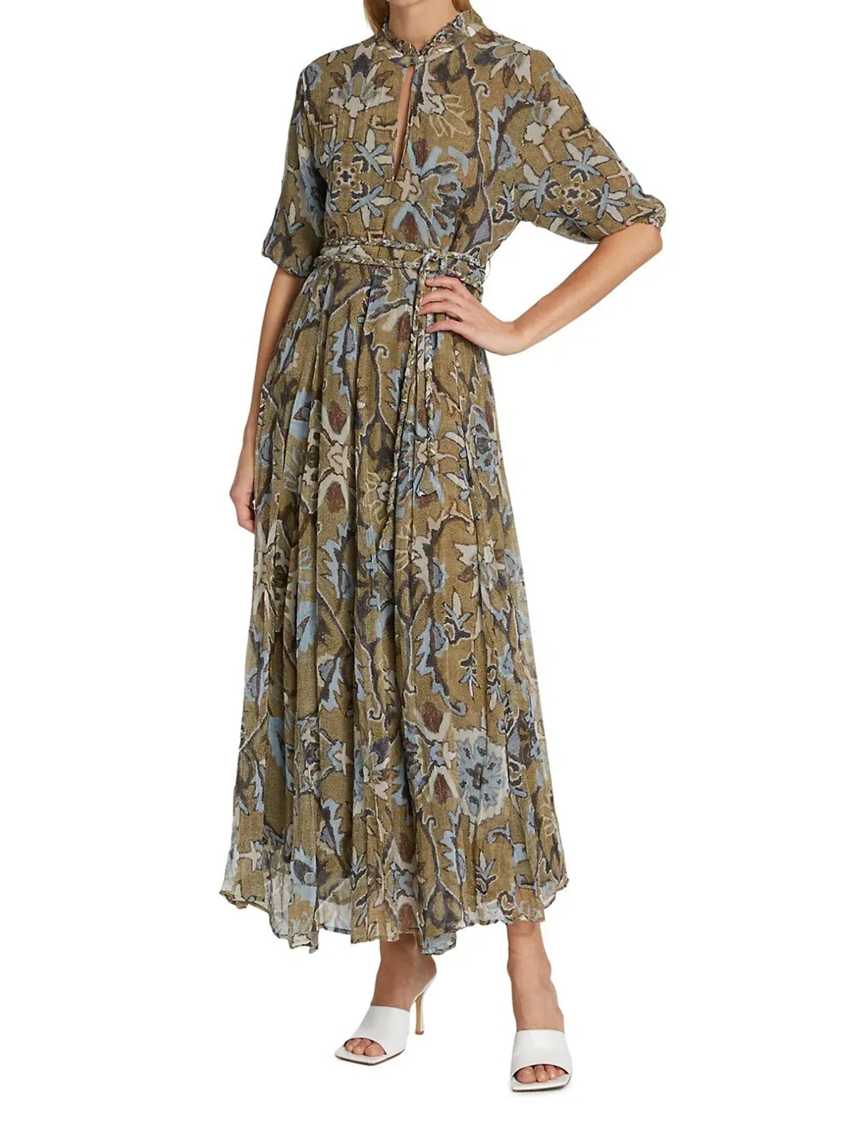 Hannah Artwear Oceanus Maxi Dress in Shaila Print Size 12 for rent on The Volte - main image