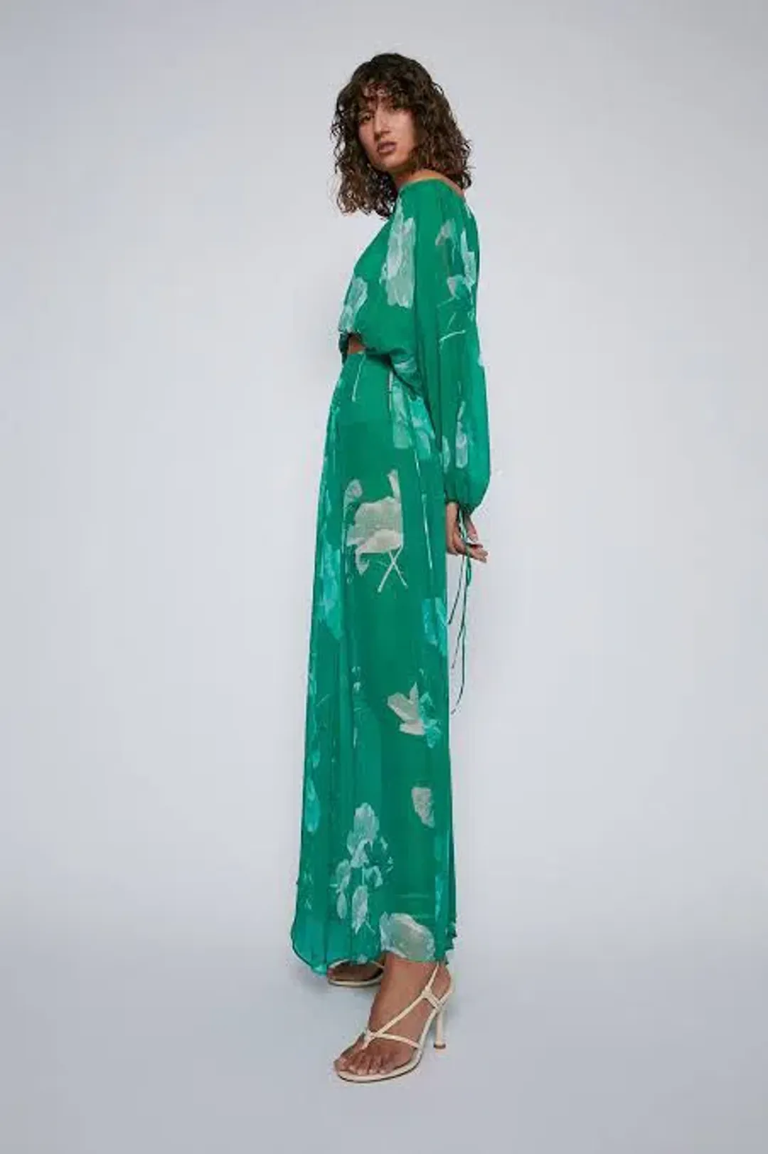 Scanlan Theodore GGT Floral Set Kelly Green Size M for rent on The Volte - main image