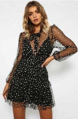 Talulah combinations mini black dress sz 10 for rent on The Volte - image 1