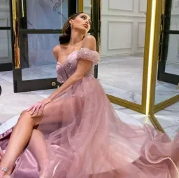 Marian Rahme Blossom Gown Pink Size 14 for rent on The Volte - image 2